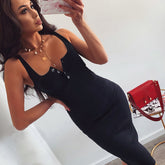 Robe moulante en tricot Dina